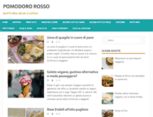 Tablet Screenshot of pomodororosso.it